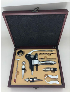 KIT PARA VINHOS AYER 09 PEÇAS